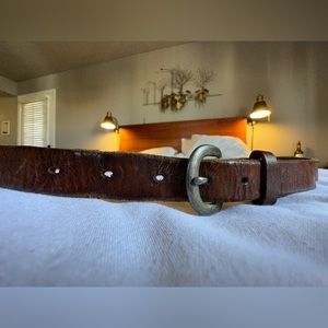 Wallace and Barnes Thin Rustic Belt